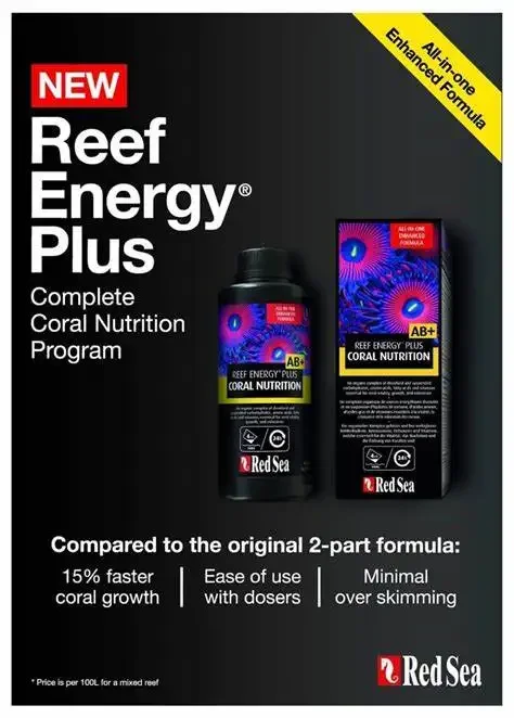 Red Sea REEF ENERGY PLUS  AB+  - Coral Food Liquid ulasan dan harga