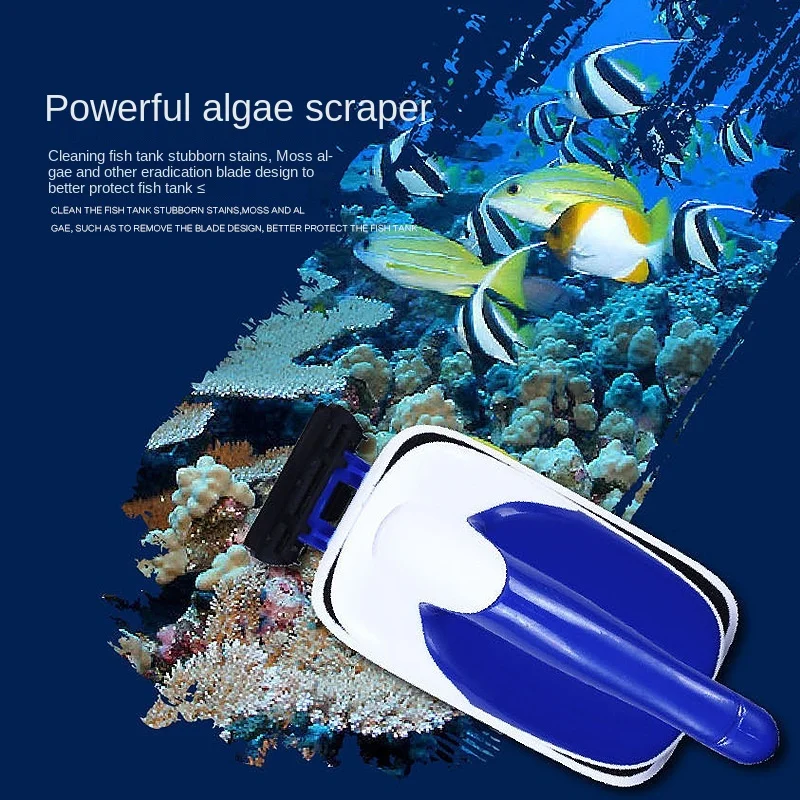 SOBO magnetic brush fish tank  - Marine Aquarium Glass Cleaner ulasan dan harga