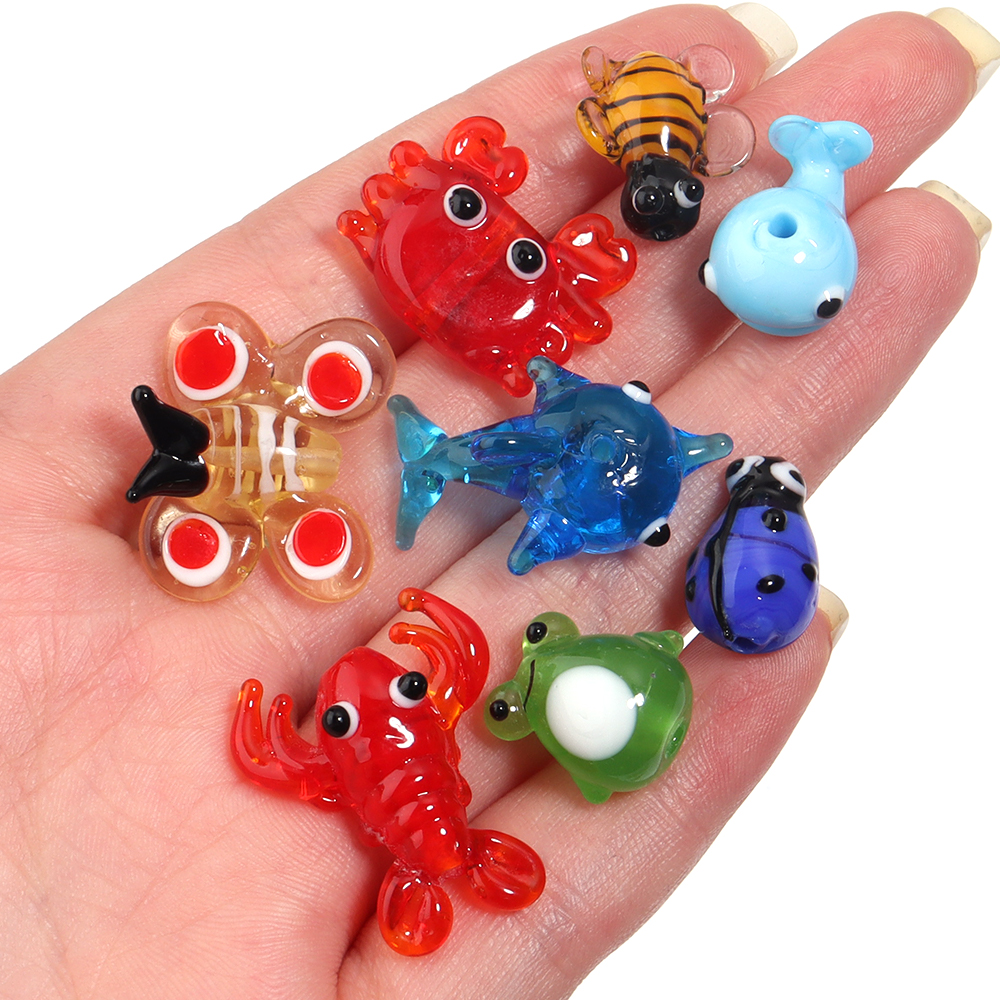 2Pcs Glass Pendant Marine Anim - Marine Aquarium & Regional Centre Photos ulasan dan harga