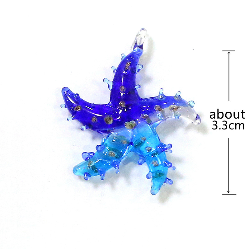 Mini Glass Starfish Pendant Co - Marine Aquarium & Regional Centre Photos ulasan dan harga