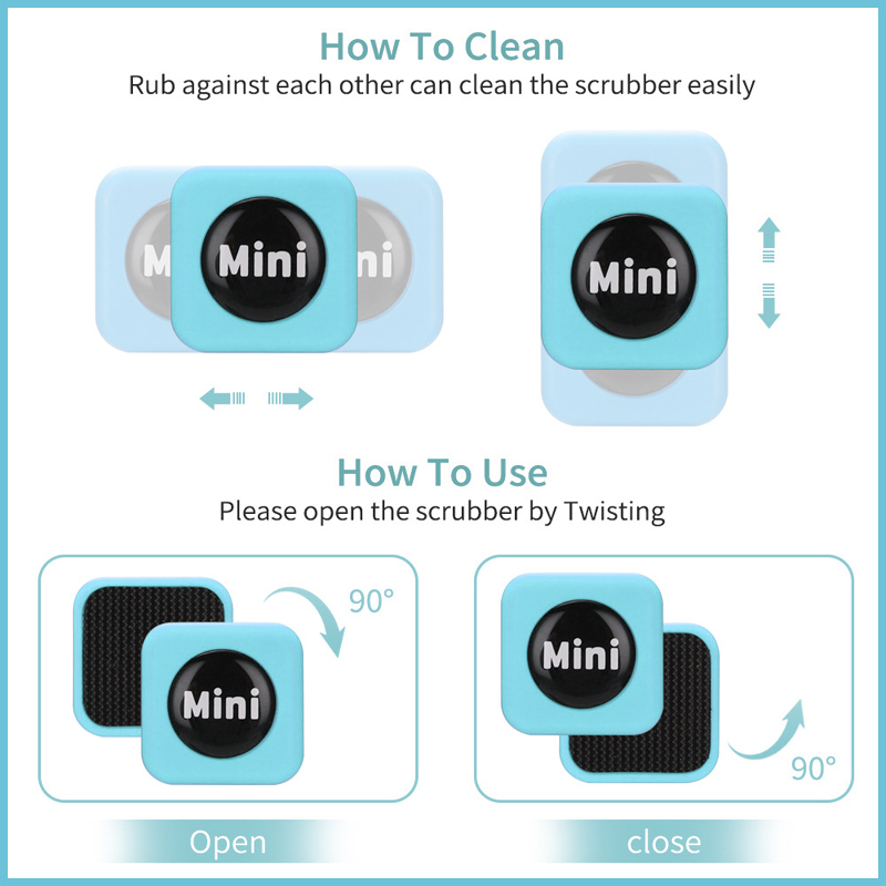1PC Mini Aquarium Glass Cleane - Marine Aquarium Glass Cleaner ulasan dan harga