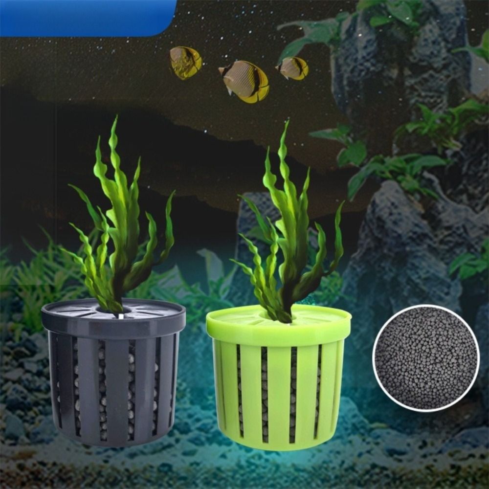 4PCS Water Plant Stand Fish Ta - Marine Aquarium Glass Cleaner ulasan dan harga