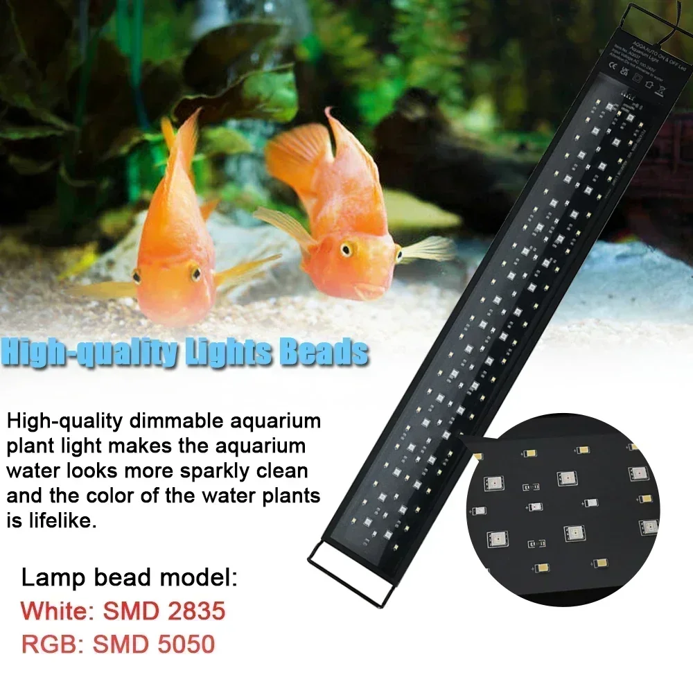 IP68 Waterproof Aquarium LED L - Marine Aquarium Led Lights ulasan dan harga