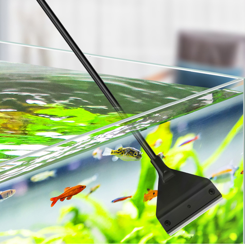 Aquarium cleaning tool fish ta - Marine Aquarium Glass Cleaner ulasan dan harga