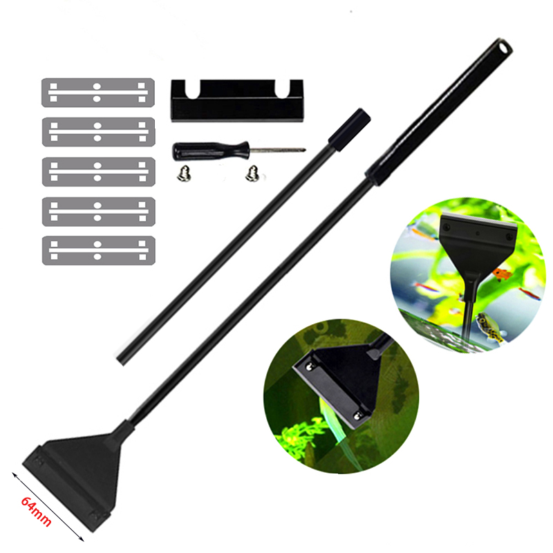 Aquarium cleaning tool fish ta - Marine Aquarium Glass Cleaner ulasan dan harga