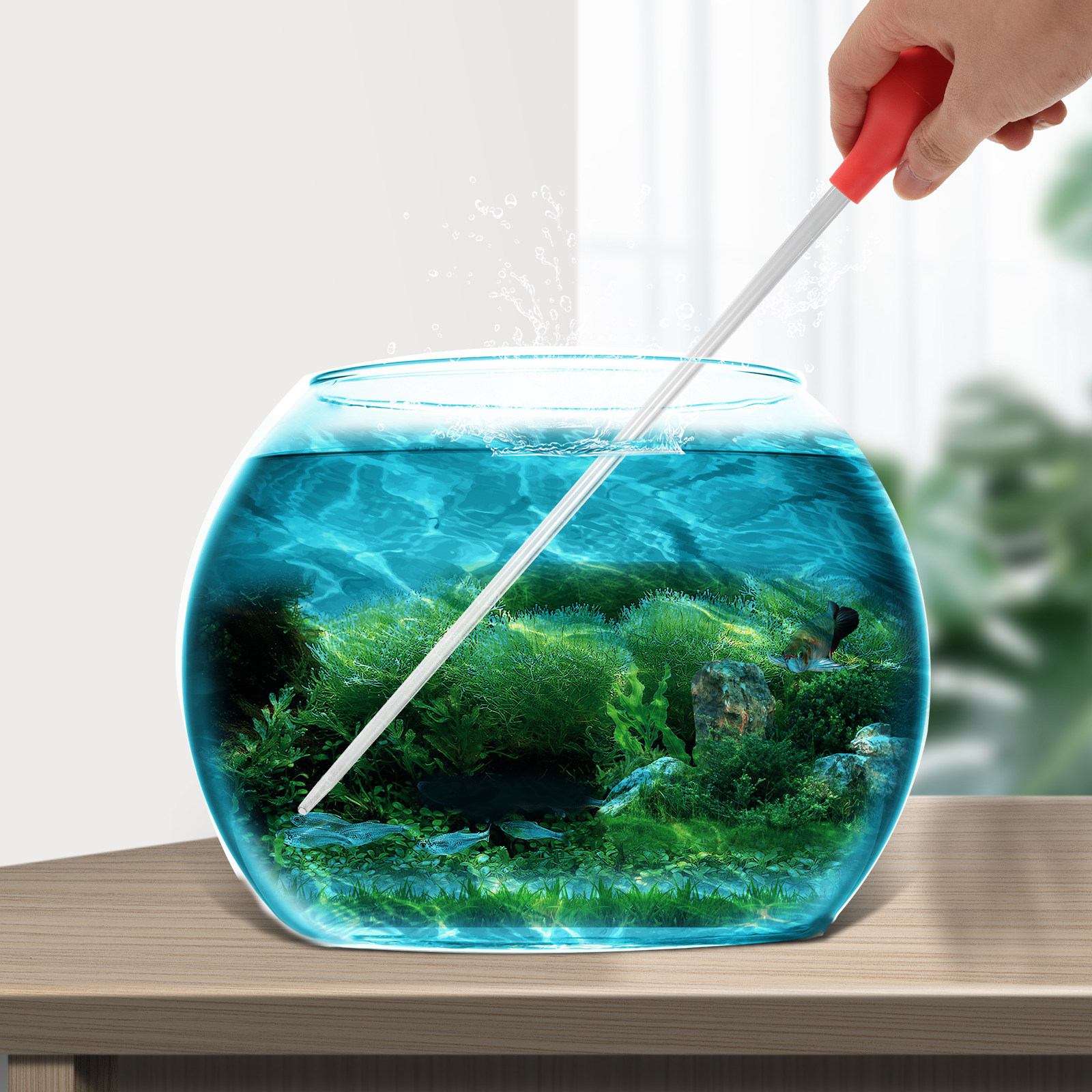 40Cm Coral Feeding Tube Acryli - Coral Food Liquid ulasan dan harga