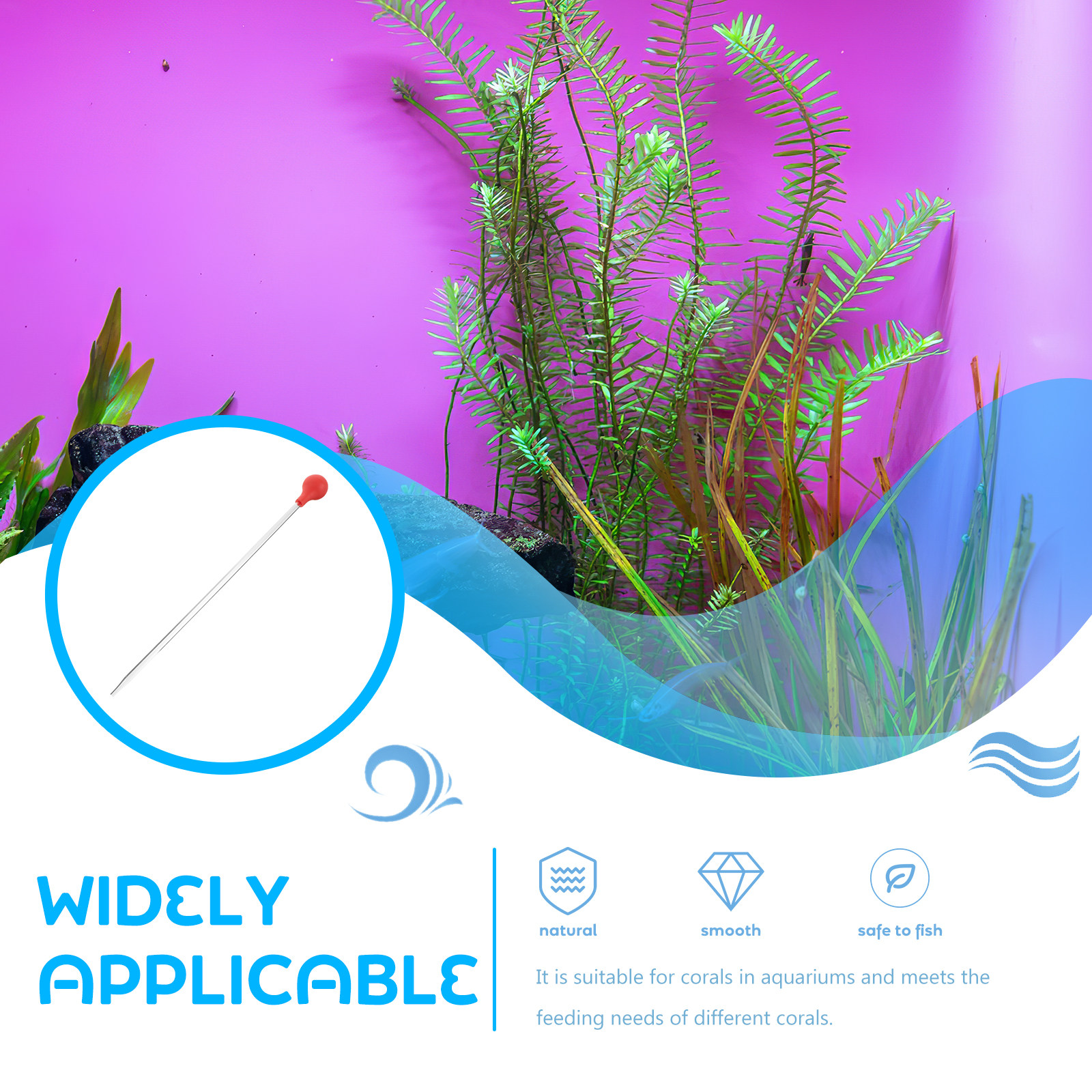 40Cm Coral Feeding Tube Acryli - Coral Food Liquid ulasan dan harga