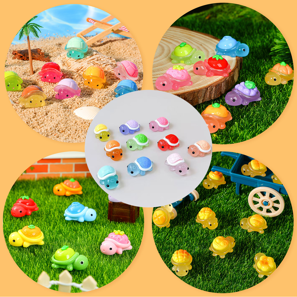 Mini Ocean Resin Turtle Animal - Marine Aquarium & Regional Centre Photos ulasan dan harga