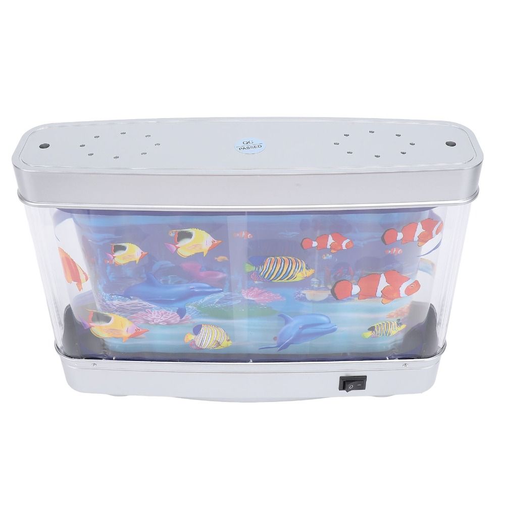 Decorative LED Fake Fish Tank  - Marine Life Aquariums ulasan dan harga