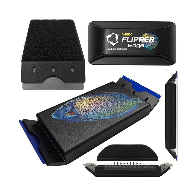 Limited Edition Flipper Edge M - Marine Aquarium Glass Cleaner ulasan dan harga