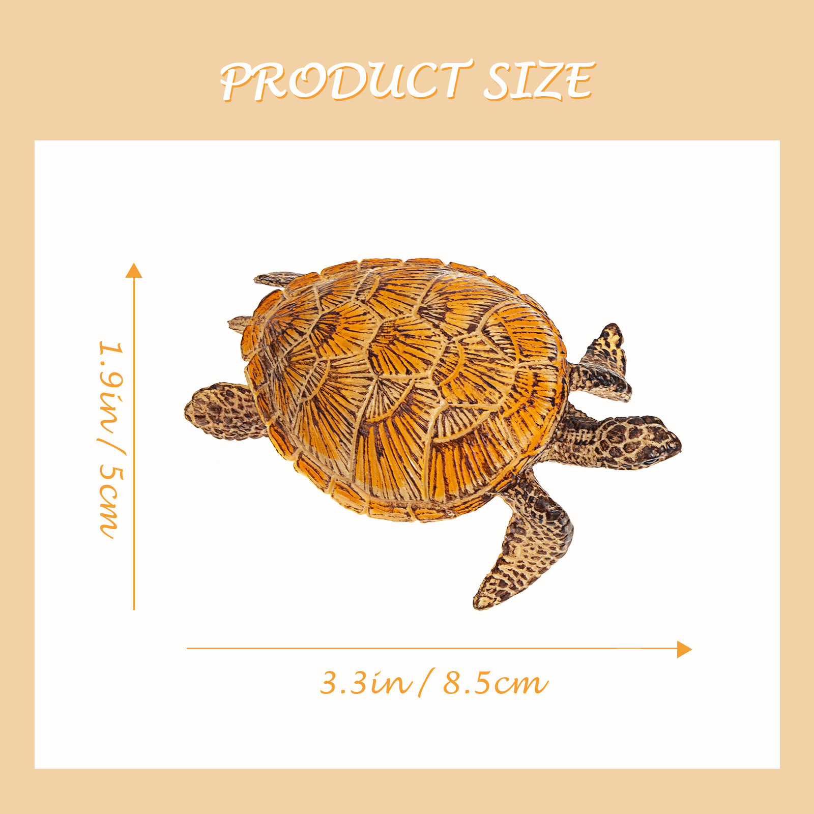 2Pcs Realistic Turtle Sculptur - Marine Life Aquariums ulasan dan harga