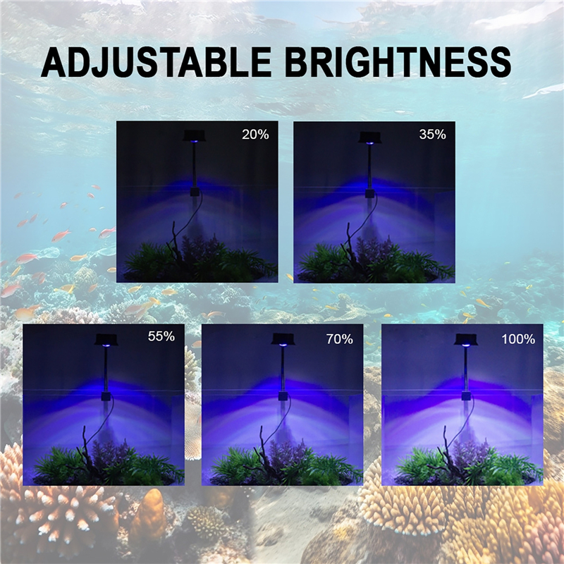 30W Aquarium Fish Tank Sea Wat - Marine Aquarium Led Lights ulasan dan harga