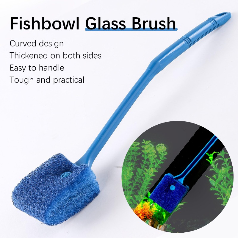 New Aquarium Algae Scraper Dou - Marine Aquarium Glass Cleaner ulasan dan harga