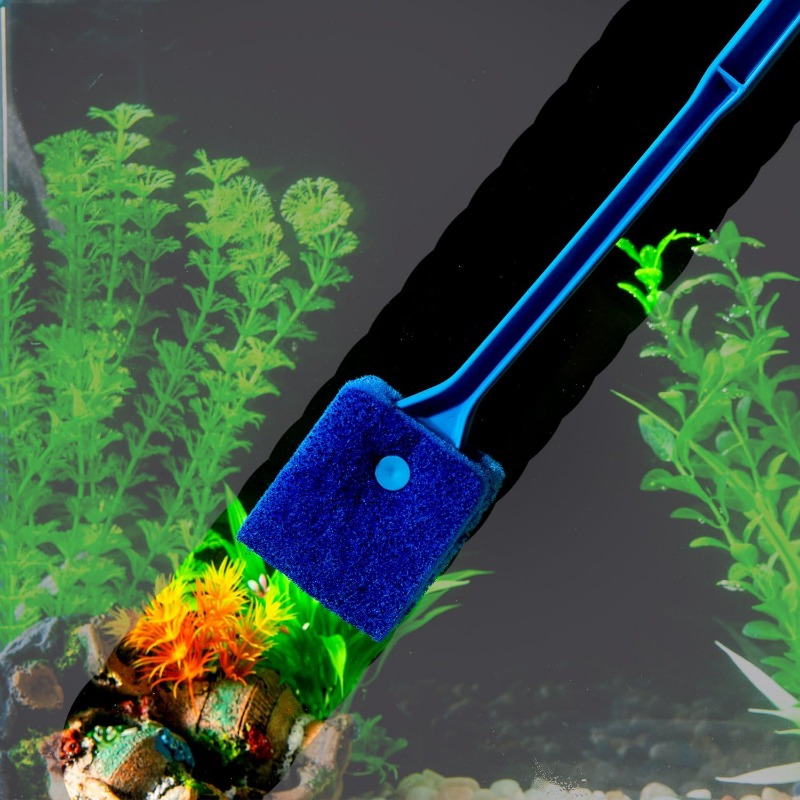 New Aquarium Algae Scraper Dou - Marine Aquarium Glass Cleaner ulasan dan harga