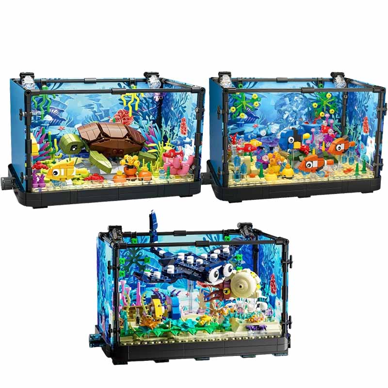 Fish Tank Building Block Set w - Marine Aquarium & Regional Centre Photos ulasan dan harga