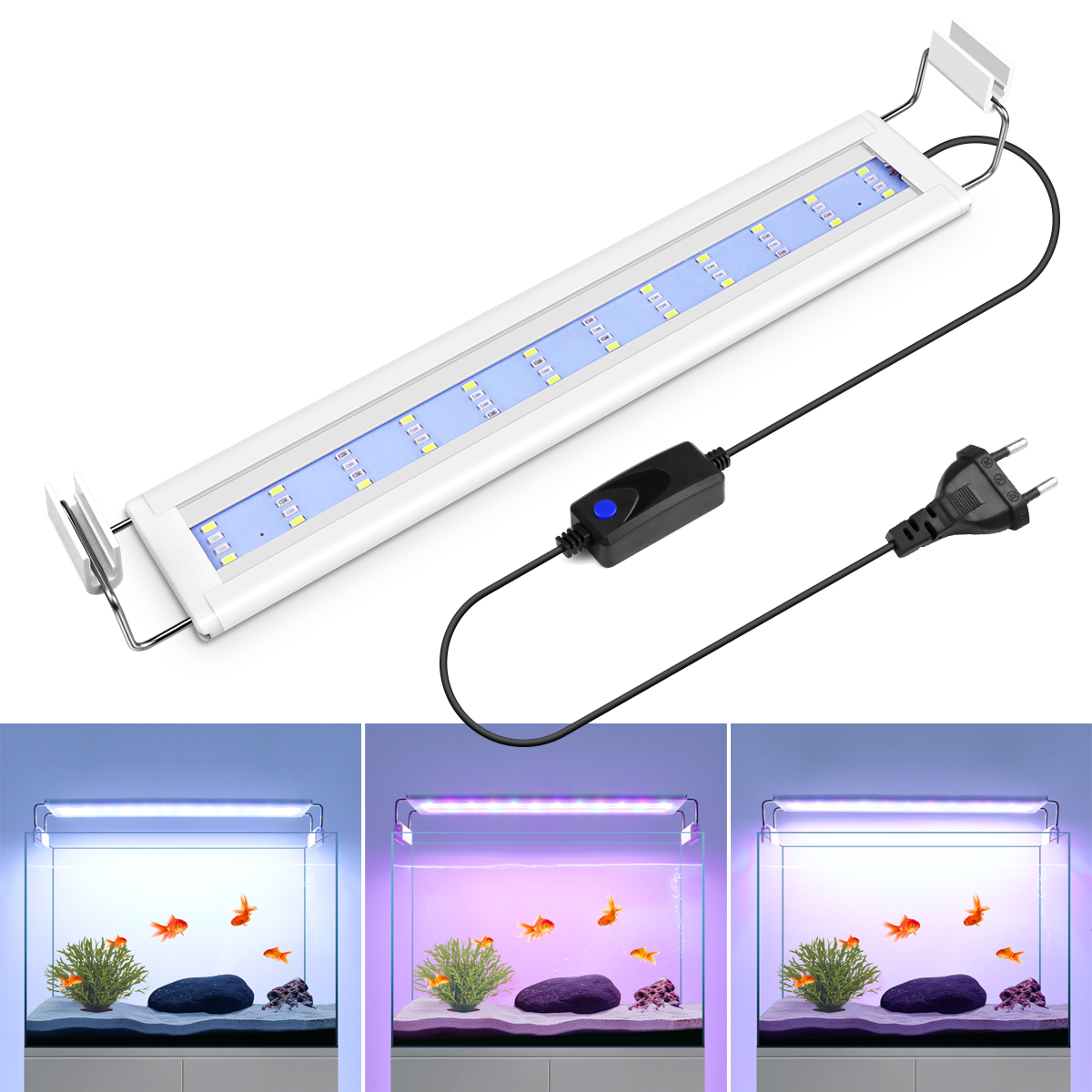 Super Slim LED Aquarium Light  - Marine Aquarium Led Lights ulasan dan harga