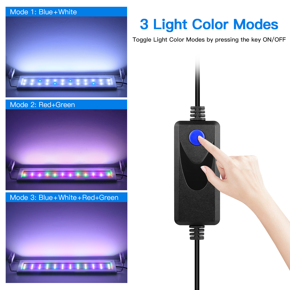 Super Slim LED Aquarium Light  - Marine Aquarium Led Lights ulasan dan harga