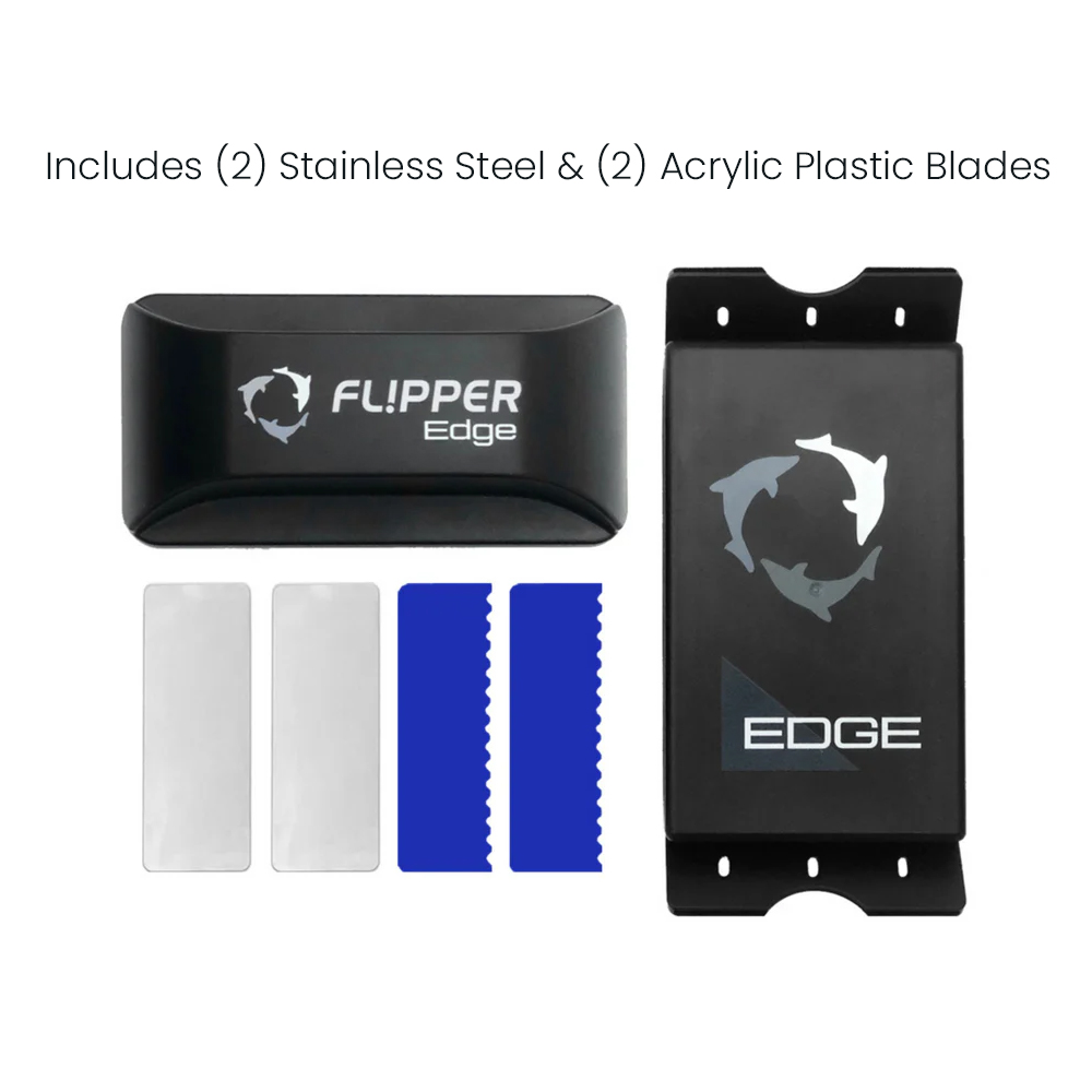 Flipper Edge Standard Max 2 in - Marine Aquarium Glass Cleaner ulasan dan harga