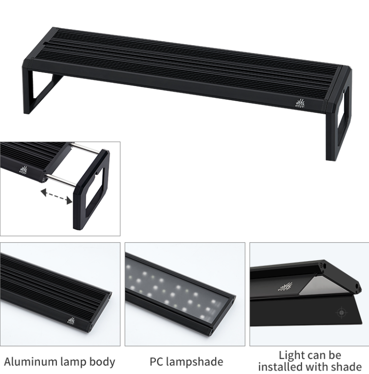 WEEK AQUA M Series 400mm Aquar - Marine Aquarium Led Lights ulasan dan harga