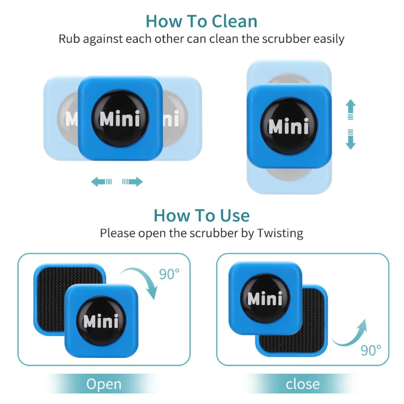 Aquarium Magnetic Brush Glass  - Marine Aquarium Glass Cleaner ulasan dan harga
