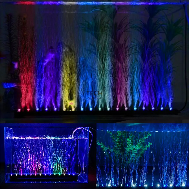Aquarium Fish Tank Underwater  - Marine Aquarium Led Lights ulasan dan harga