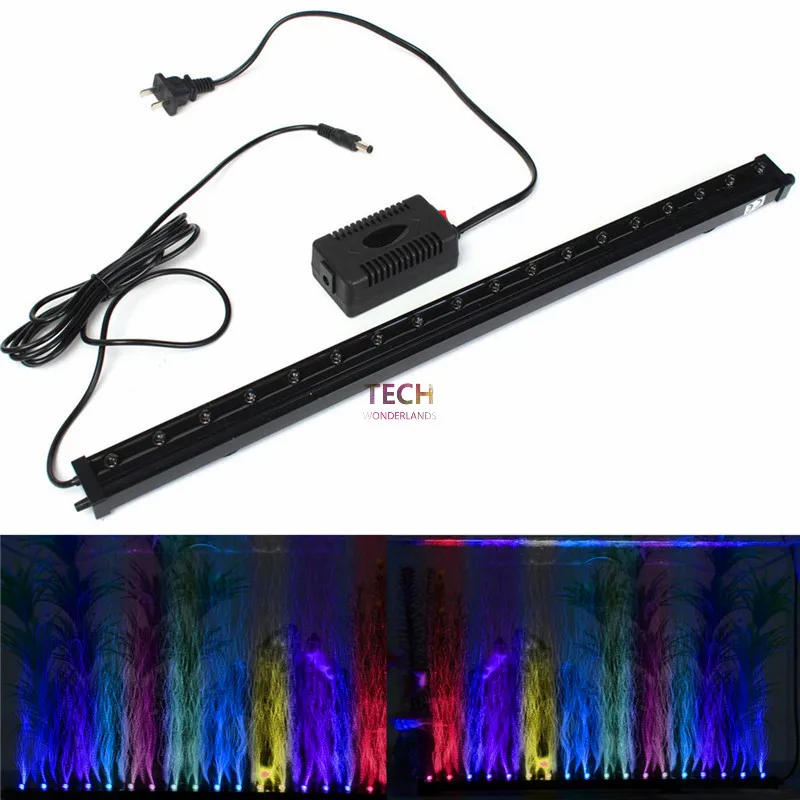 Aquarium Fish Tank Underwater  - Marine Aquarium Led Lights ulasan dan harga