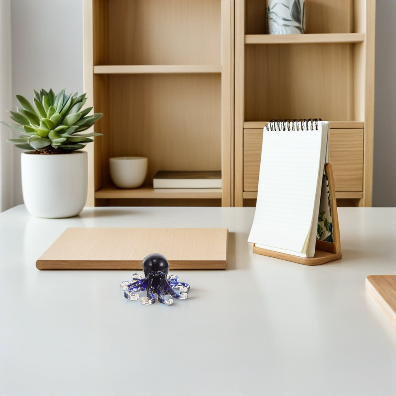 Crystal Octopus Desktop Decor  - Marine Aquarium Epoxy ulasan dan harga