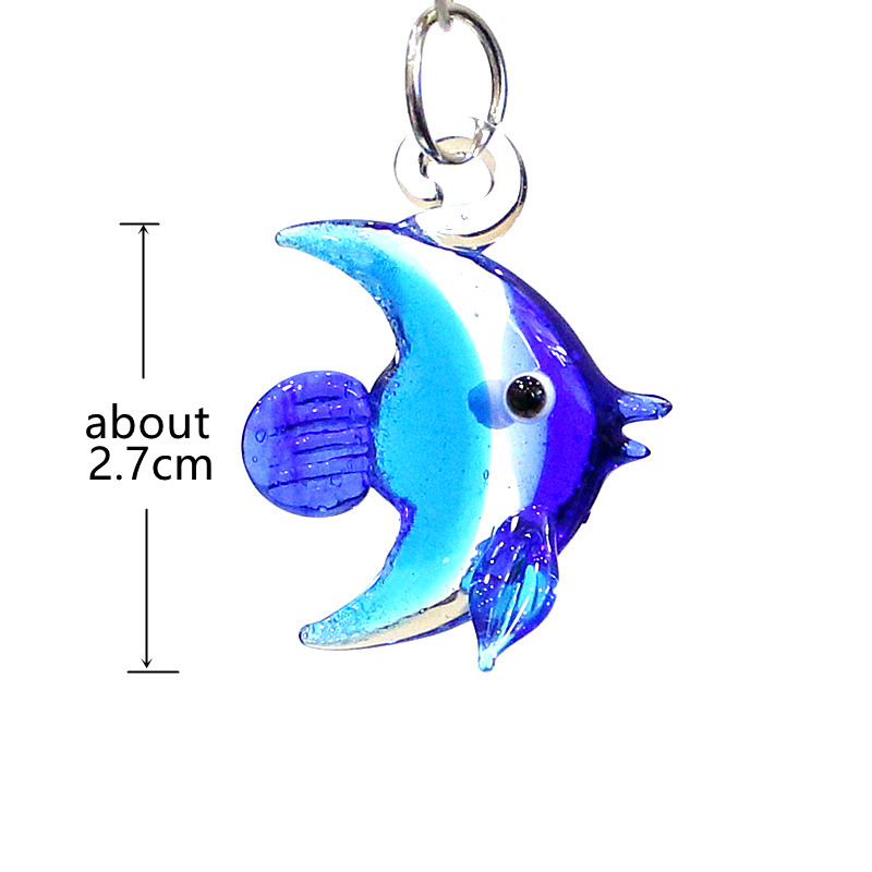 2pcs Mini Fish Glass Pendant C - Marine Aquarium & Regional Centre Photos ulasan dan harga