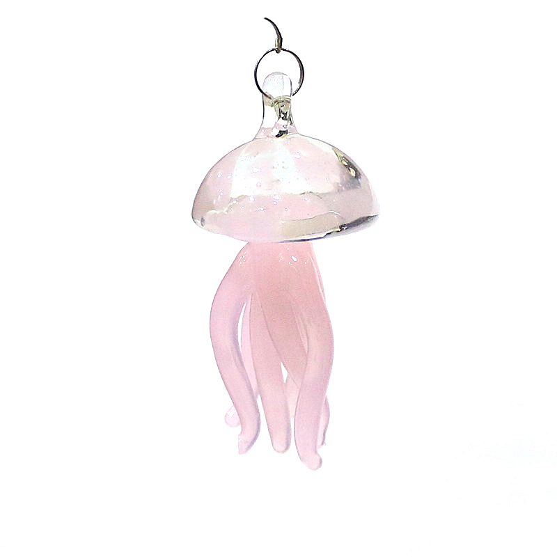 Pink Jellyfish Glass Pendant C - Marine Life Aquariums ulasan dan harga