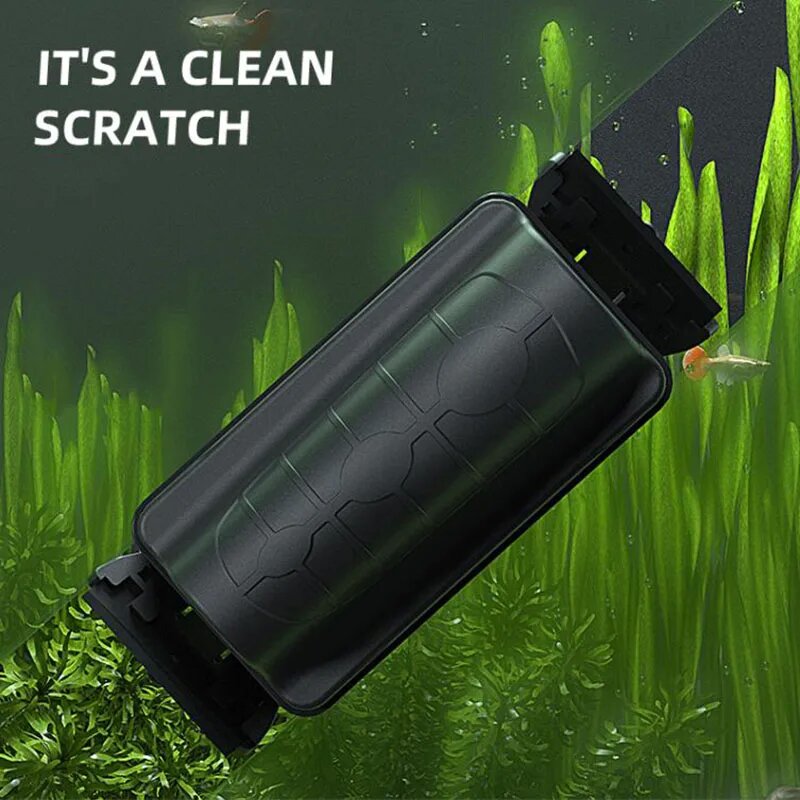 Magnetic Aquarium Fish Tank Br - Marine Aquarium Glass Cleaner ulasan dan harga