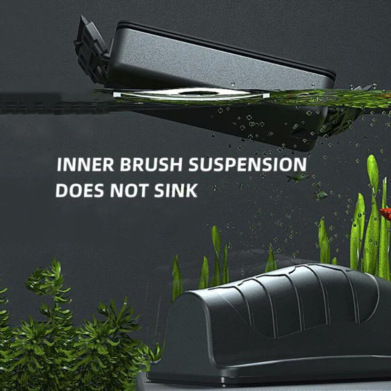 Magnetic Aquarium Fish Tank Br - Marine Aquarium Glass Cleaner ulasan dan harga